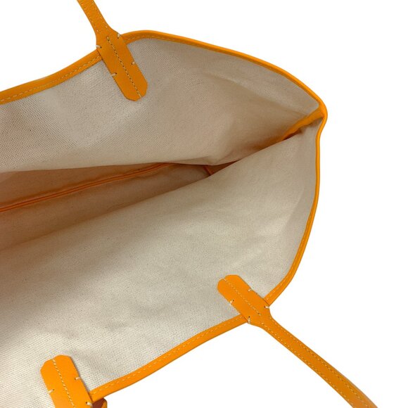 Goyard Yellow Goyardine Canvas Saint Louis PM Tote Handbag - Picture 11 of 16